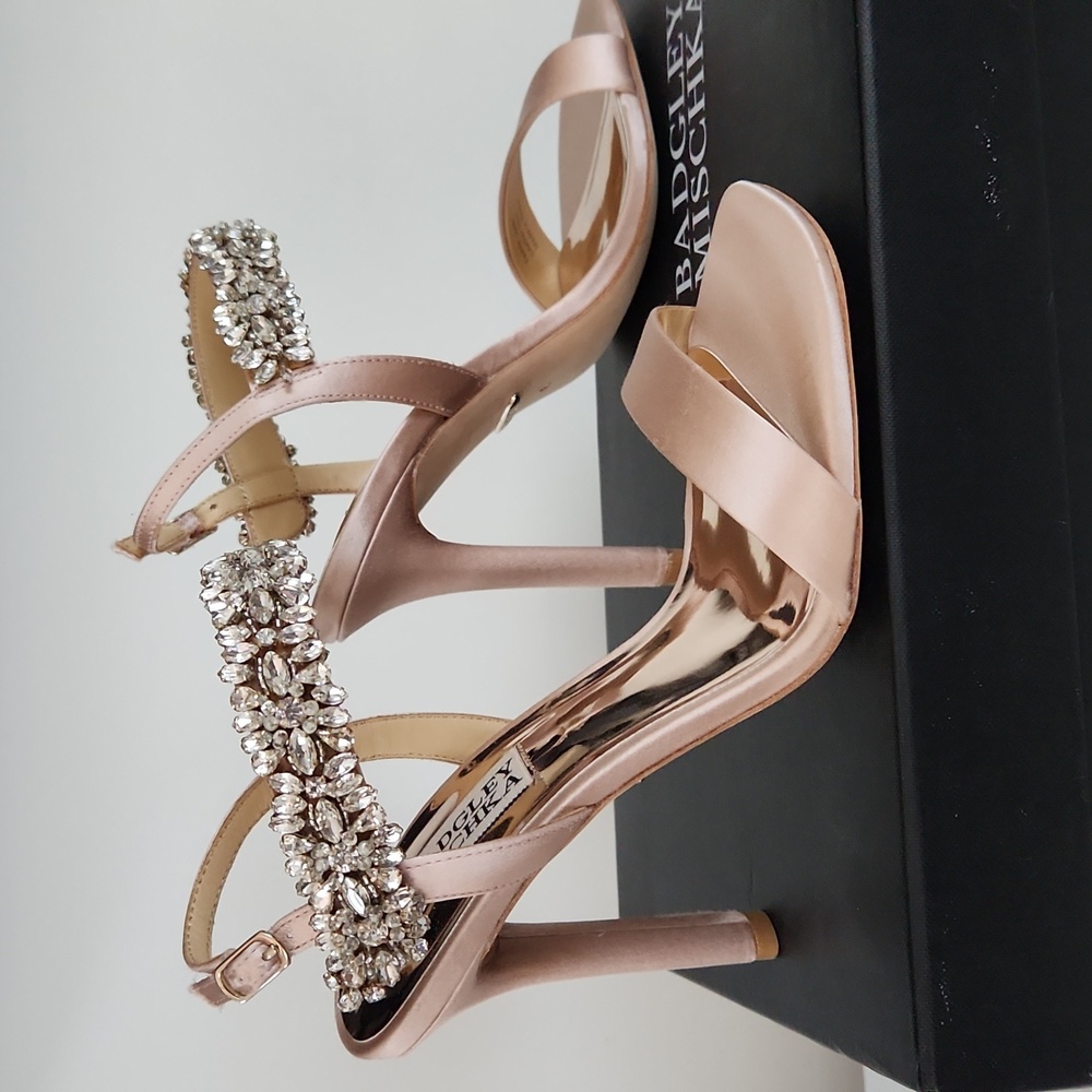 Badgley Mischka Women's Lilly Embellished Heels 6